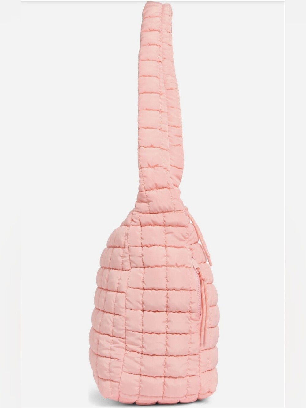 Urban Expressions Oversized Quilt Shoulder Hobo Bag - Black Or Blush, NWT - Picture 8 of 10
